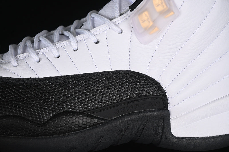 Nike Air Jordan 12 Low Black White Sneakers