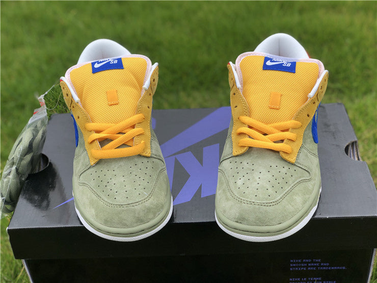 Nike Dunk Low Premium SB Puff-n-Stuff Green Sneakers