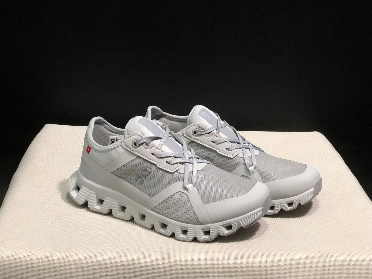 On Running Cloud X 3 AD Comfortable Wear-Resistant Training Shoes Clacier/Ash