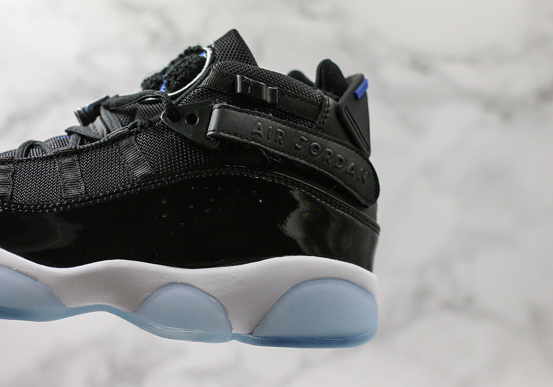 Nike Air Jordan 6 Rings Space Jam Black/Hyper Royal-White Sneakers