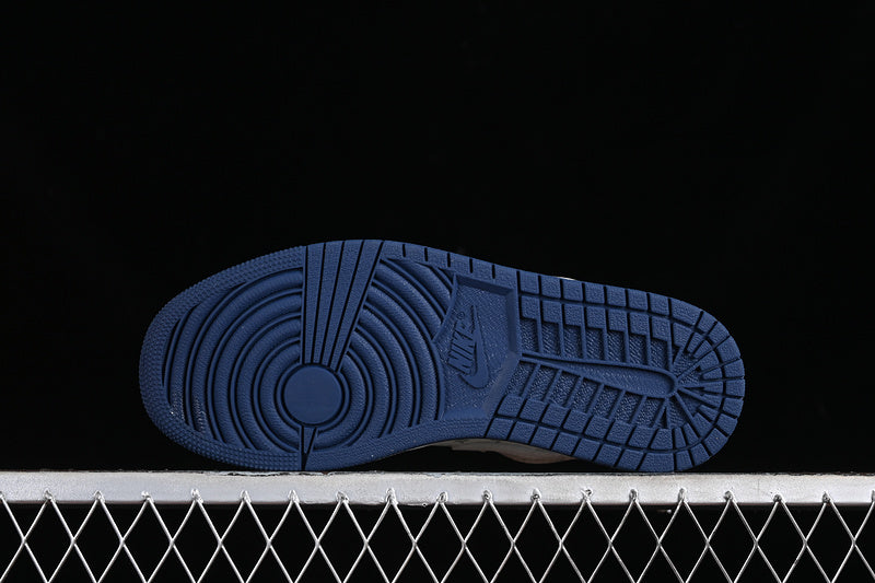Nike Air Jordan 1 Low LV Blue Pattern Grey White Sneakers