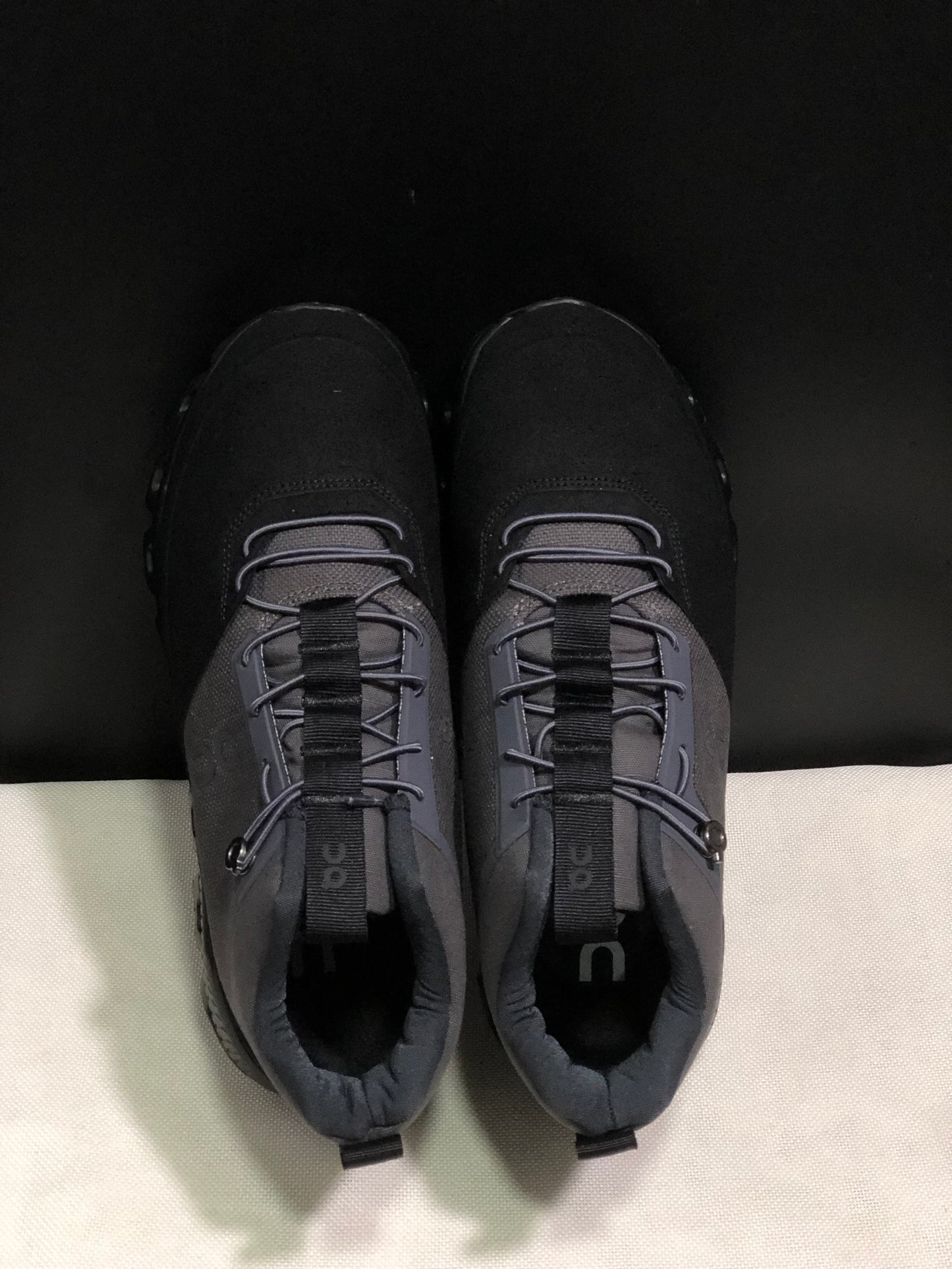 On Running Cloud Hi Edge Outdoor Training Running Shoes Dark Grey/Black