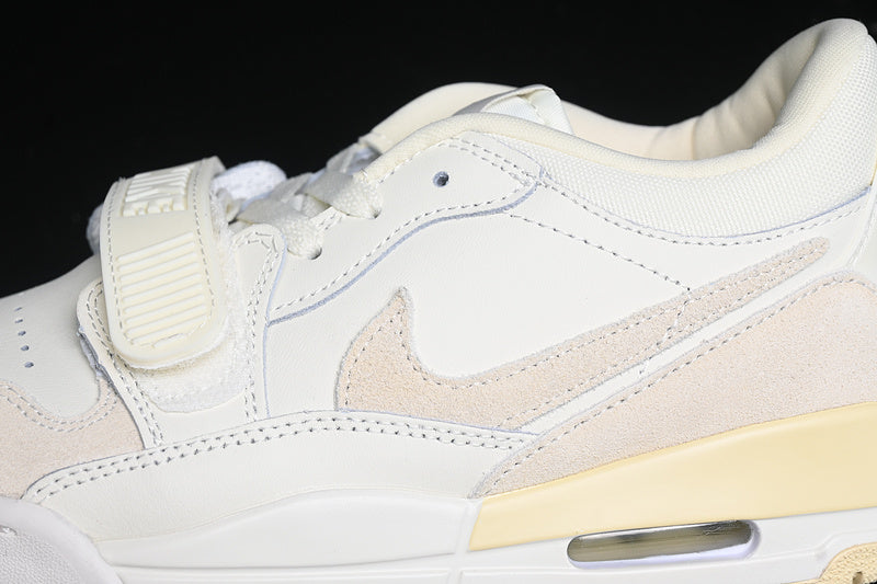 Nike Air Jordan Legacy312 Low Cream Yellow Beige White Sneakers