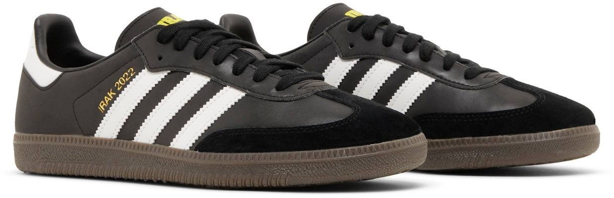 IRAK Adidas Samba Black Gum GX4041 Shoes