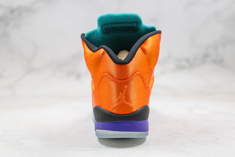 Nike Air Jordan 5 Retro Fresh Prince Golden Yellow Will Smith Limited Edition Sneakers