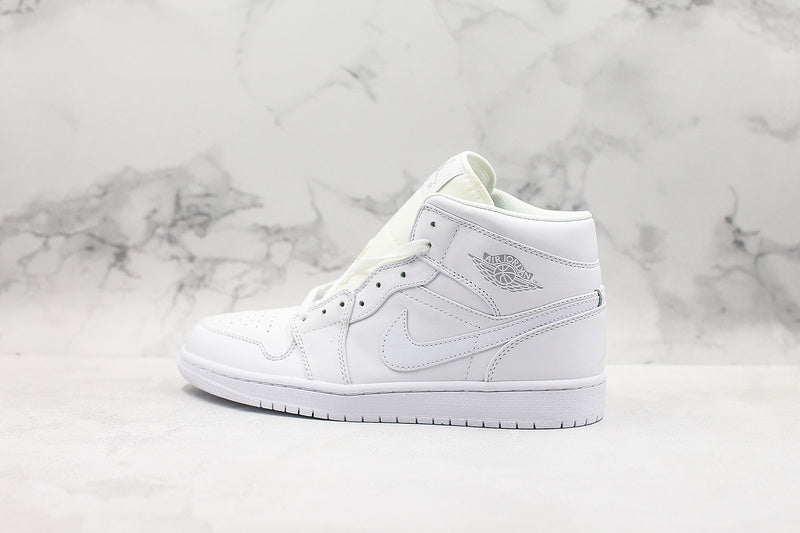 Nike Air Jordan 1 Retro High Pure White Sneakers