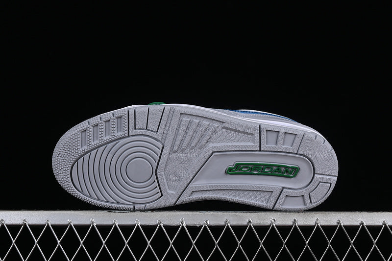 Nike Air Jordan Legacy 312 Low White Wolf Grey Pine Green Sneakers