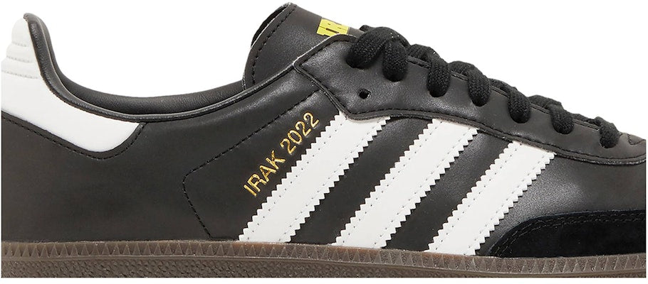 IRAK Adidas Samba Black Gum GX4041 Shoes
