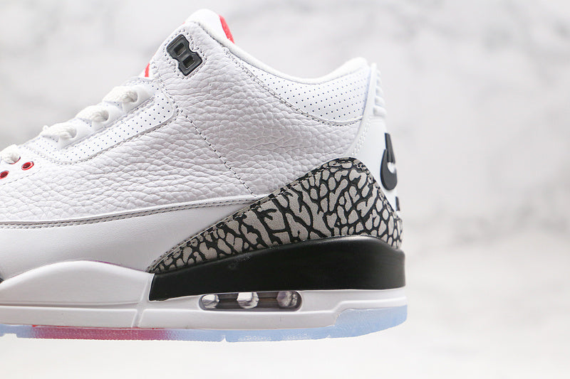 Nike Air Jordan 3 Retro White Cement Reimagined Sneakers