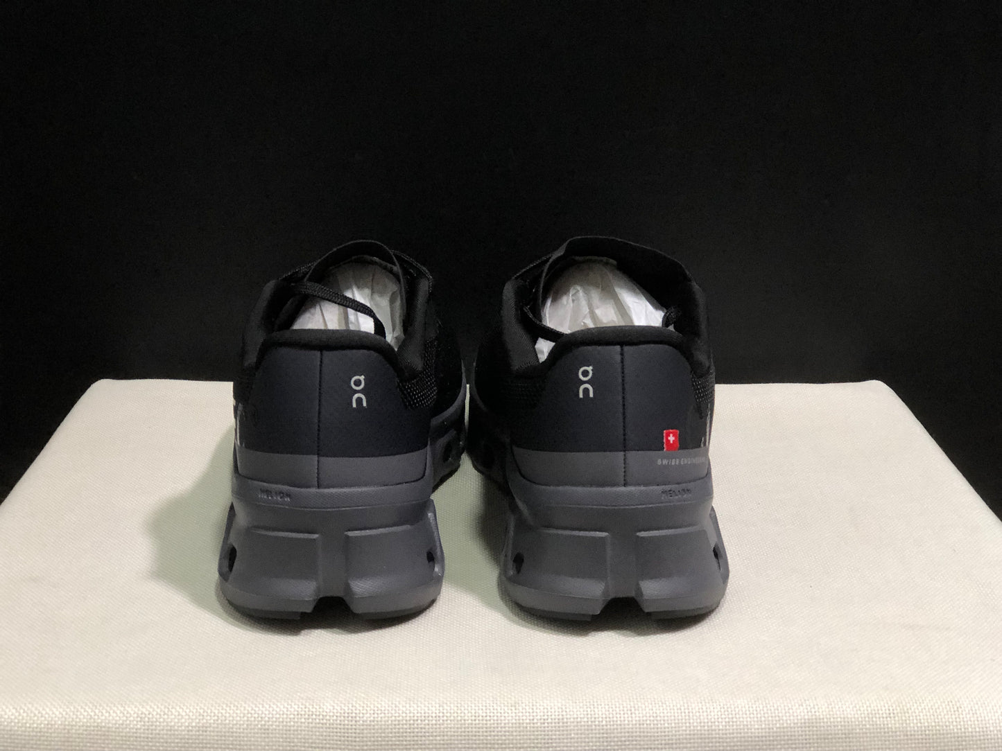 On Running Cloudmonster CNY Shock-Absorbing And Anti-Slip Sports Shoes Black
