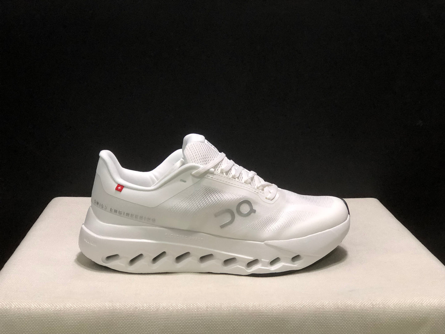 On Running Cloudsurfer Next Casual Running Shoes All White