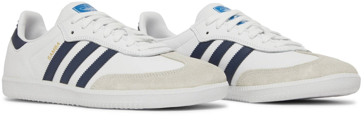 Adidas Samba ADV White Shadow Navy GW3158 Shoes