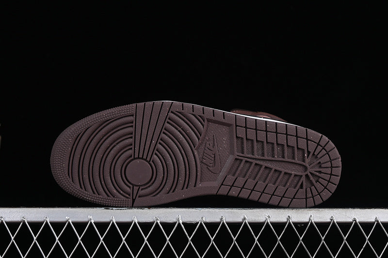 Nike Air Jordan 1 Mid SE Velvet Brown Sandrift Sneakers