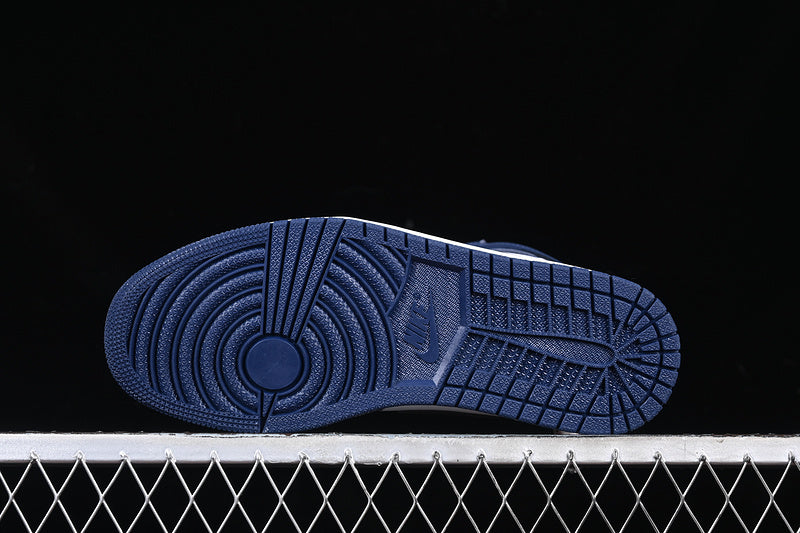 Nike Air Jordan 1 High OG Midnight Navy Black White Sneakers