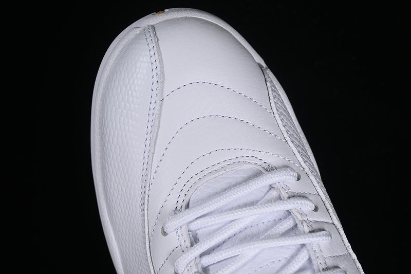 Nike Air Jordan 12 Retro Phantom Metallic Gold White Sneakers