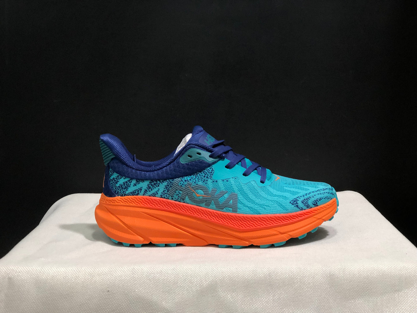 Hoka One One Challenger 7 Shock-absorbing Breathable Running Shoes Sneakers Blue