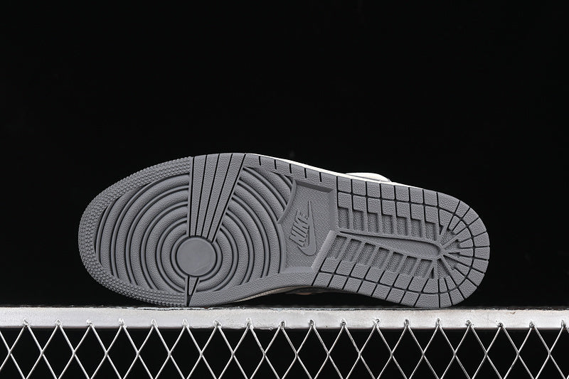 Nike Air Jordan 1 White Grey Sneakers