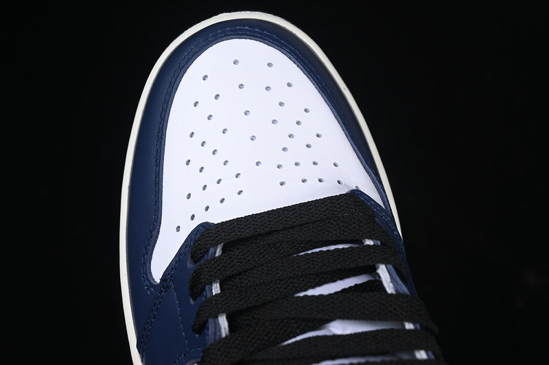Nike Air Jordan 1 High OG Midnight Navy Black White Sneakers