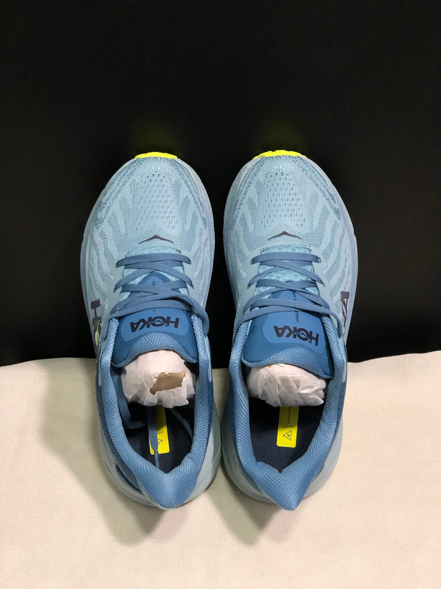Hoka One One Challenger 7 Shock-absorbing Breathable Running Shoes Sneakers Light Blue