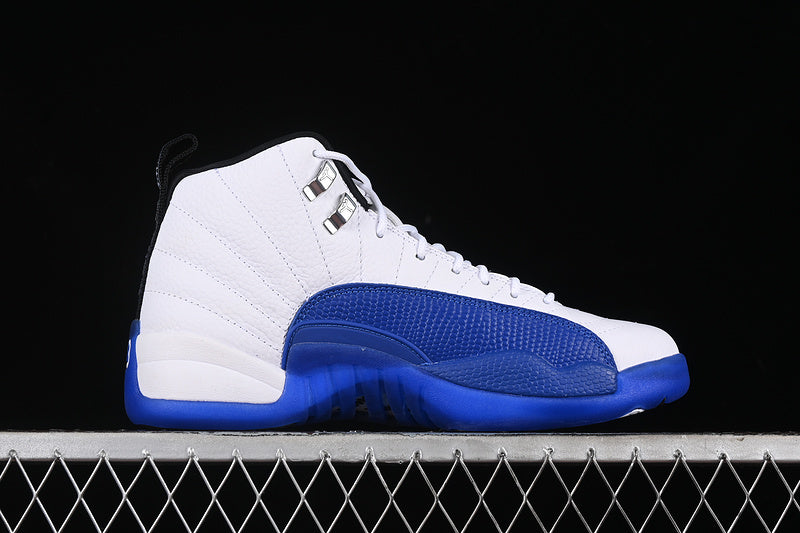 Nike Air Jordan 12 Retro Black White Game Royal Sneakers