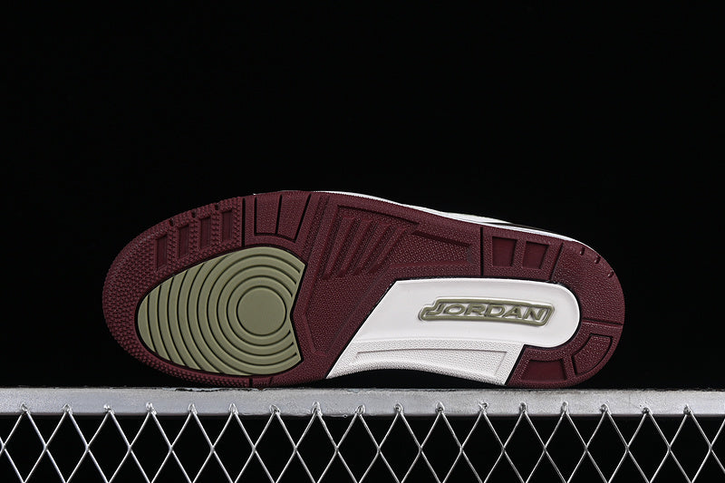 Nike Air Jordan Legacy 312 Year Of The Dragon Sail Metallic Grain Oil Green Grey White Sneakers