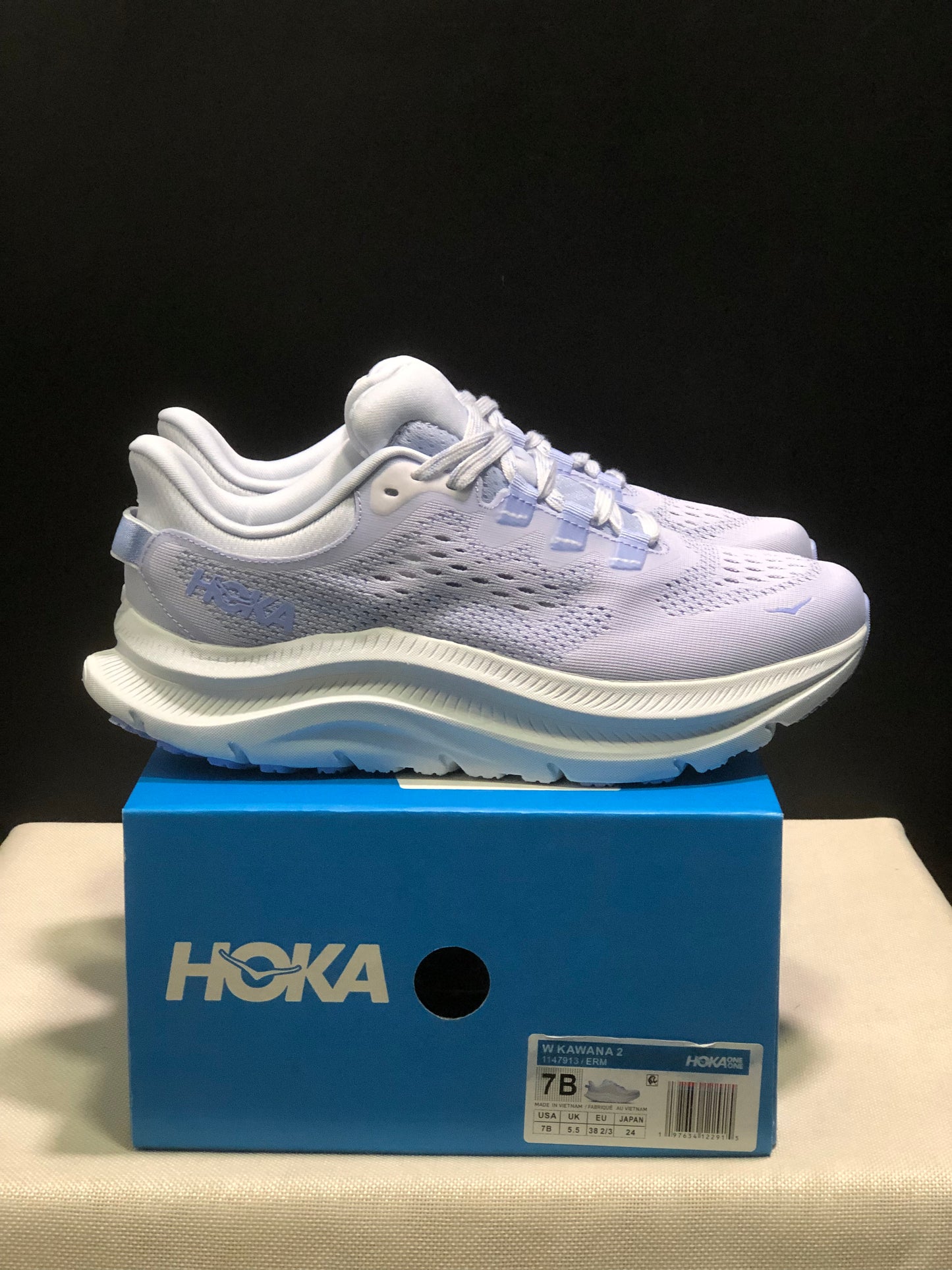 Hoka One One Kawana 2 Comfortable Casual Running Shoes Sneakers Light Purple