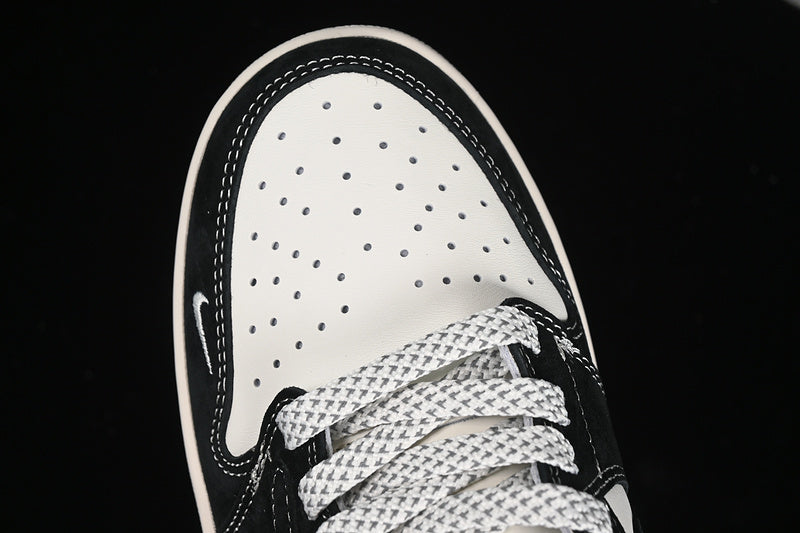 Nike Air Jordan 1 Low Travis Scott Fragment Design White Black Sneakers
