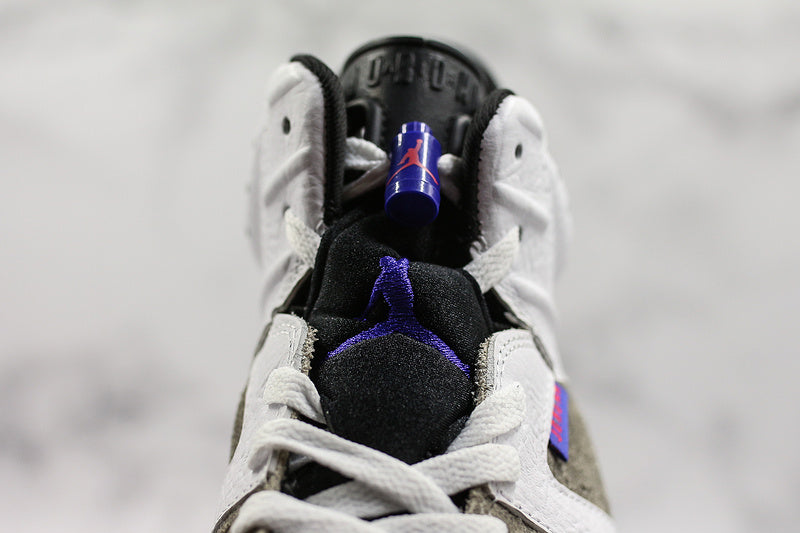 Nike Air Jordan 6 Retro Flight Nostalgia White Gray Sneakers
