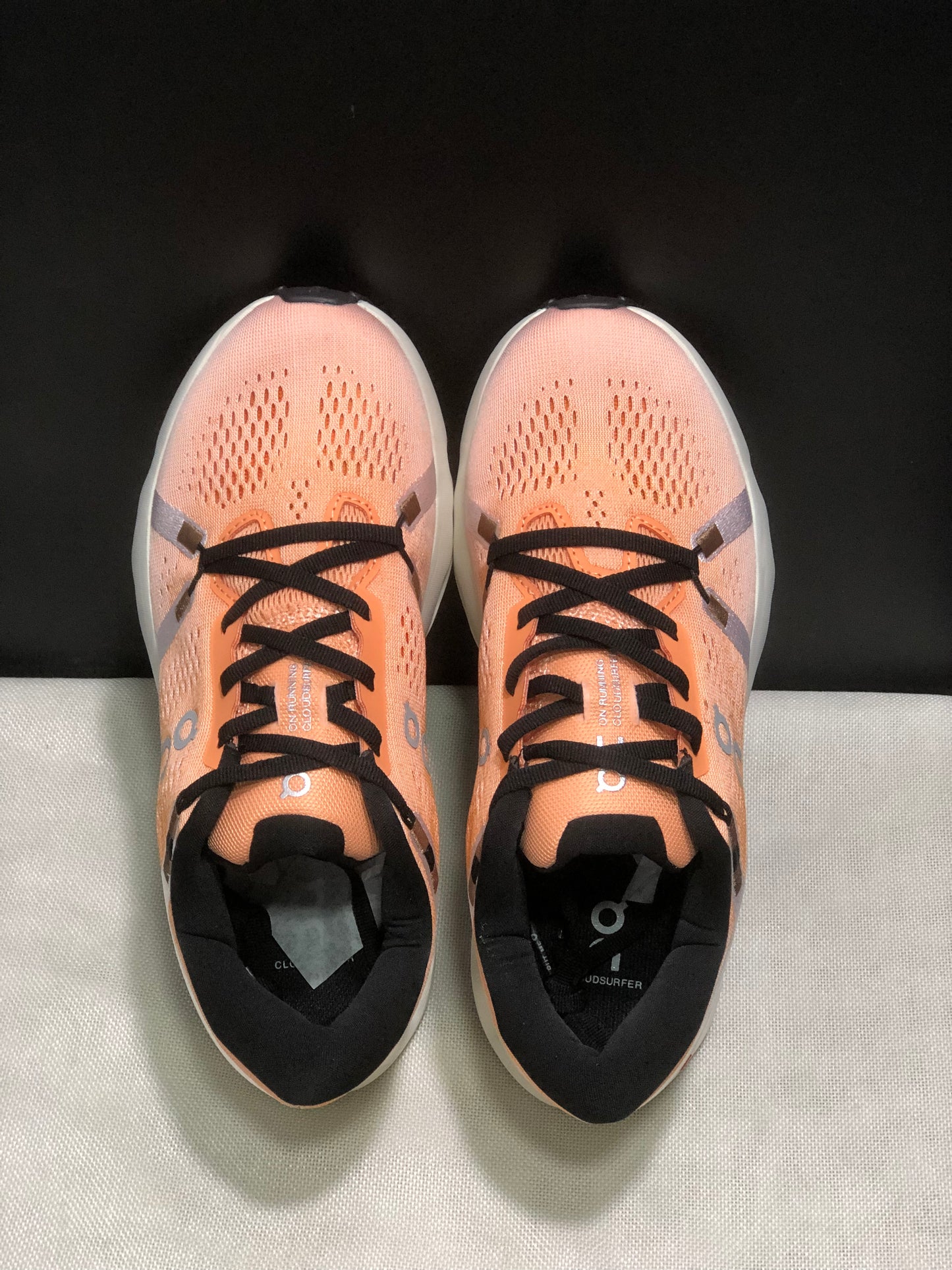 On Running Cloudsurfer 2 Casual Running Shoes Tangerine/Ivory
