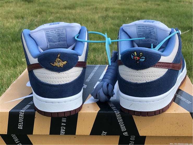 Nike SB Dunk Low Premium FTC Finally 2013 Blue Sneakers