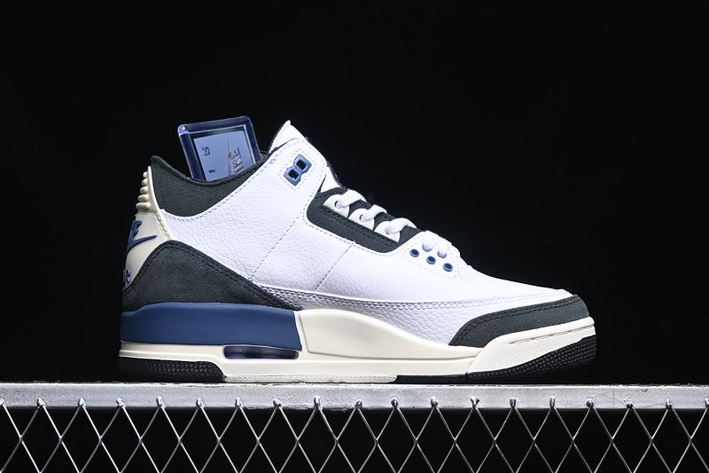 Nike Air Jordan 3 Retro OG SP Anthracite Diffused Blue White Sneakers