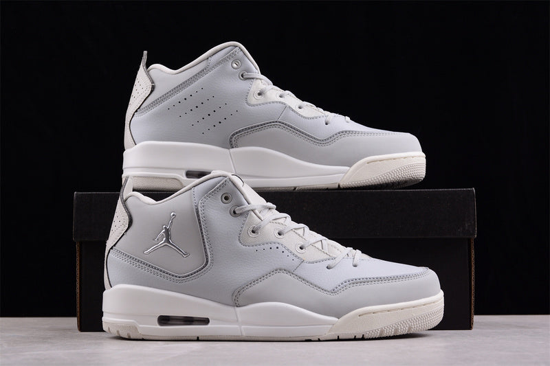 Nike Air Jordan Courtside 23 Grey Fog Reflective Silver Sneakers