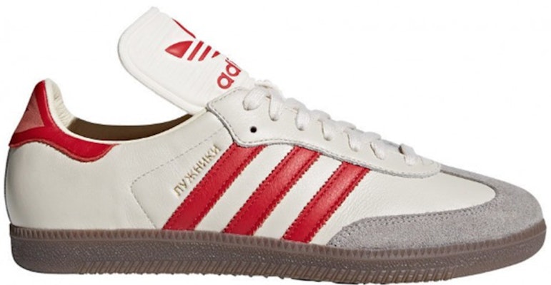 Adidas Samba Classic White Scarlet Granite CQ2216 Shoes