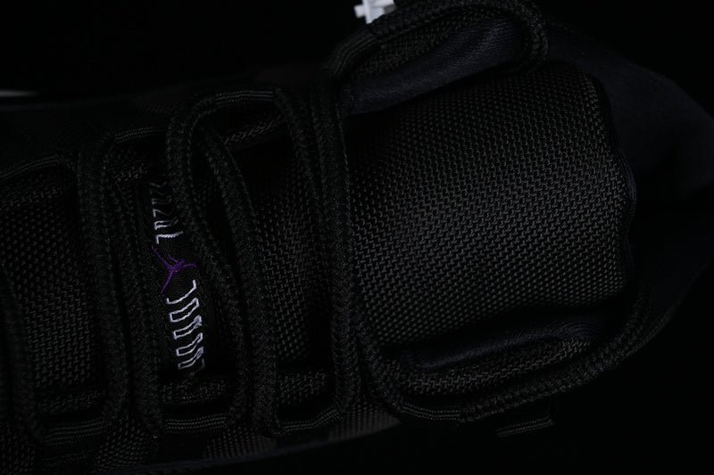 Nike Air Jordan 11 Retro White Purple Black Sneakers