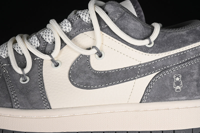Nike Air Jordan 1 White Grey Sneakers