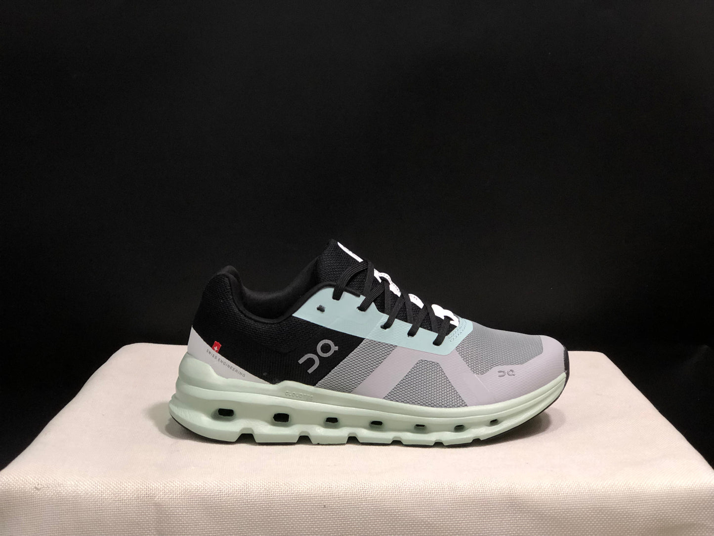 On Running Cloudrunner Anti-Slip Sports Running Shoes Alloy/Moss