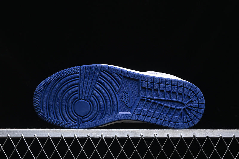 Nike Air Jordan 1 Retro Low Blue White Sneakers