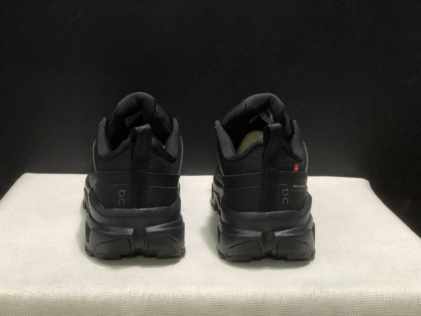 On Running Cloudrock Low WP Hiking Outdoor Shoes All Black