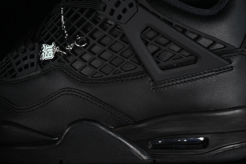 Nike Air Jordan 4 Retro Net Black Sneakers