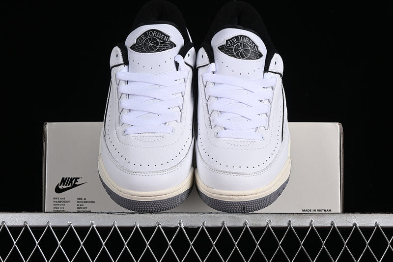 Nike Air Jordan 2/3 Retro Cement Grey Black White Sneakers