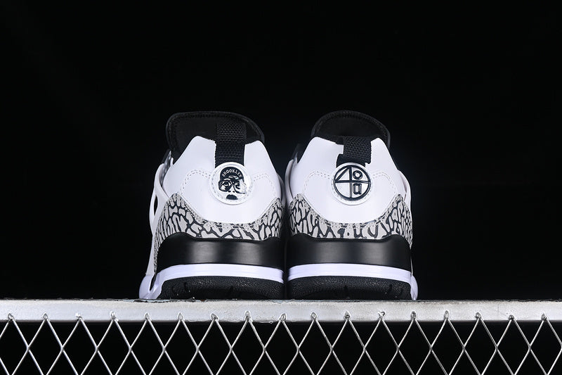 Nike Air Jordan Spizike Low Obsidian Pure White Sneakers