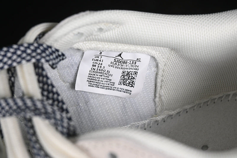 Nike Air Jordan 1 Low Travis Scott Fragment Design BAPE White Grey Blue Red Multicolour Sneakers