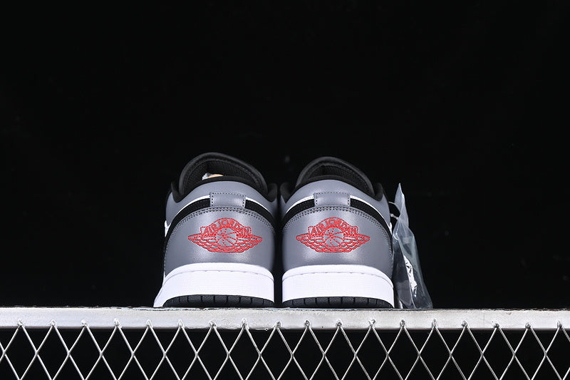Nike Air Jordan 1 Low Black White Grey Casual Sneakers