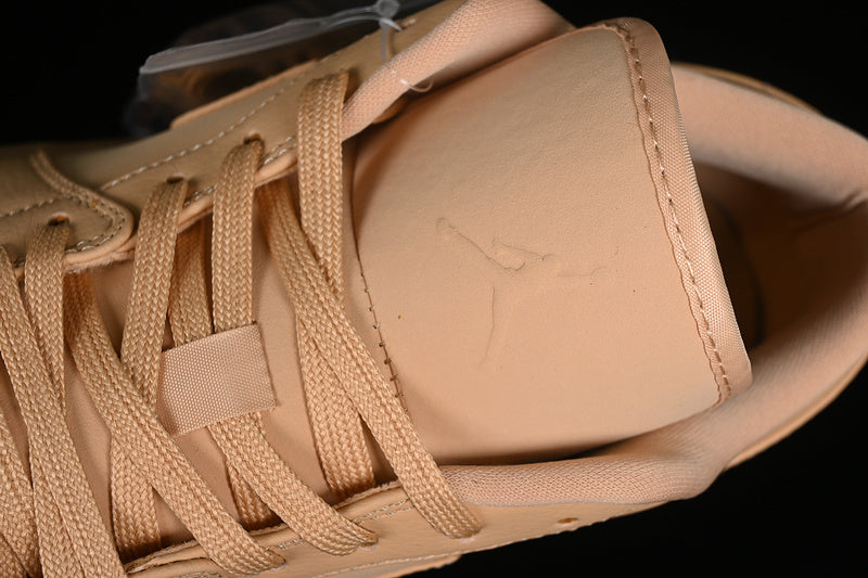 Nike Air Jordan 1 Low Earthy Yellow Sneakers