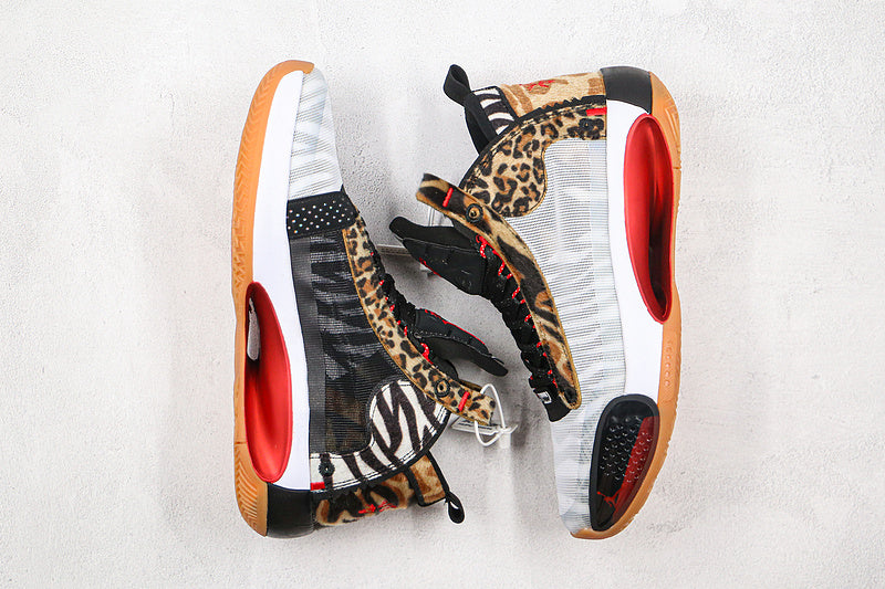 Nike Air Jordan 34 Jayson Tatum PE Welcome To The Zoo 2020 Multicolor Sneakers