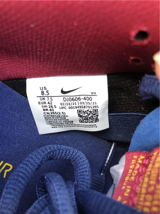 Nike SB Dunk Low Barcelona Catalonia Low Top Blue Red Sneakers