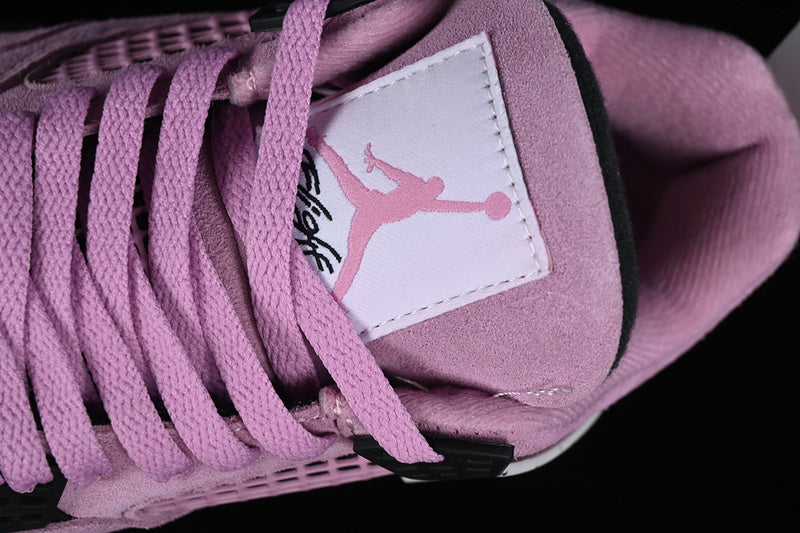Nike Air Jordan 4 Retro Rose Red Neutral Grey Sneakers