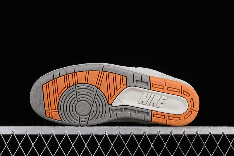 Nike Air Jordan 2 Low Craft Melon Tint Light Curry Cobblestone Muslin Sneakers