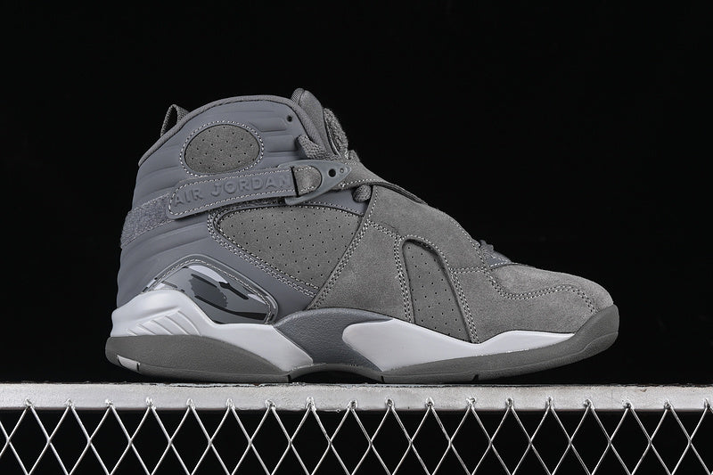 Nike Air Jordan 8 Retro Wolf Grey Sneakers