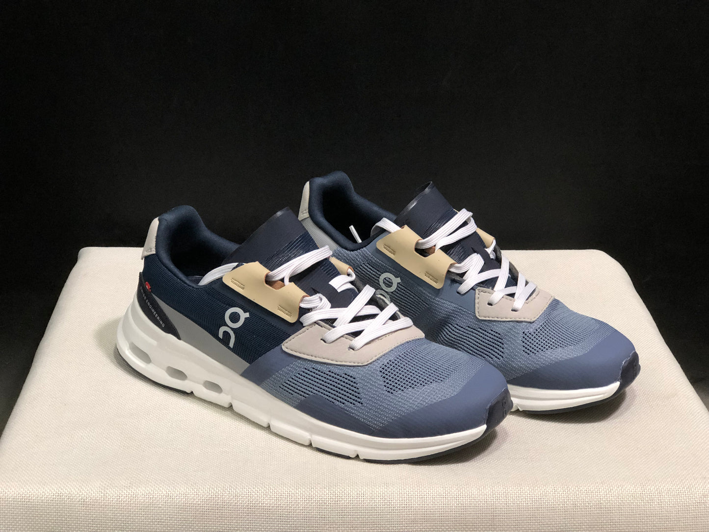 On Running Cloudrift Comfortable And Versatile Sports Casual Shoes Blue White
